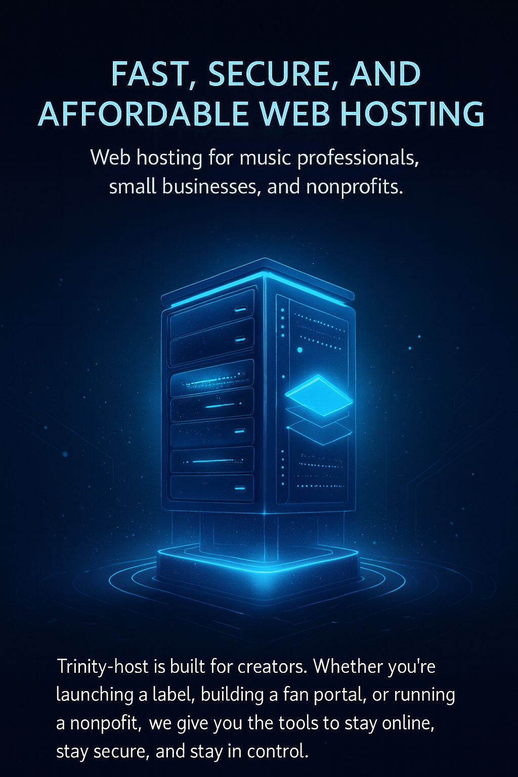 Trinity-host web hosting overview